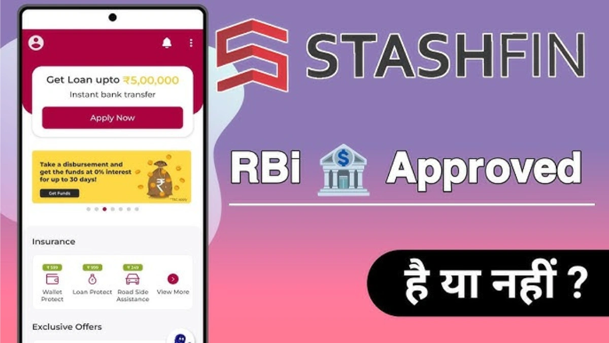 Stashfin RBI approved